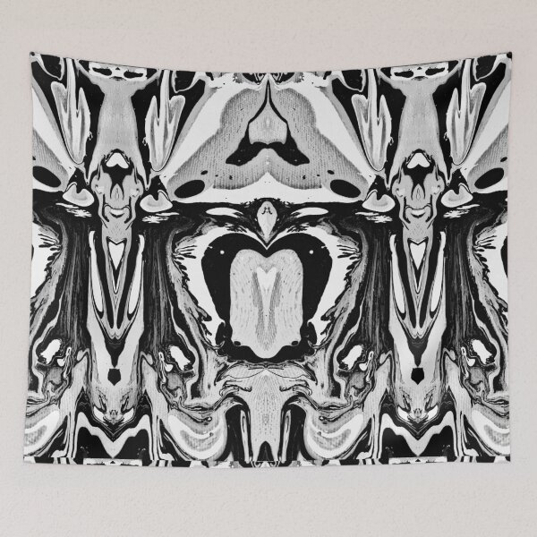 Item preview, Abstraction in black, white and grey designed and sold by AnnabellaRh.