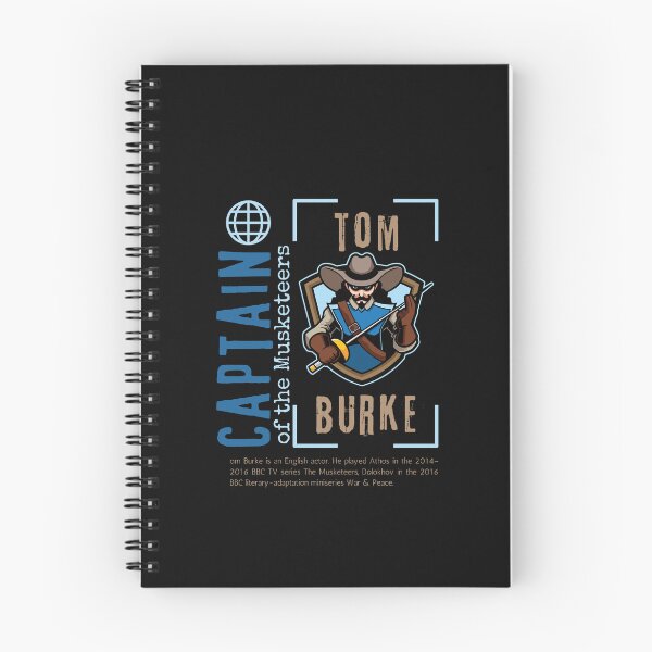 Item preview, Tom Burke Athos T-Shirt Design designed and sold by LunaLoop.