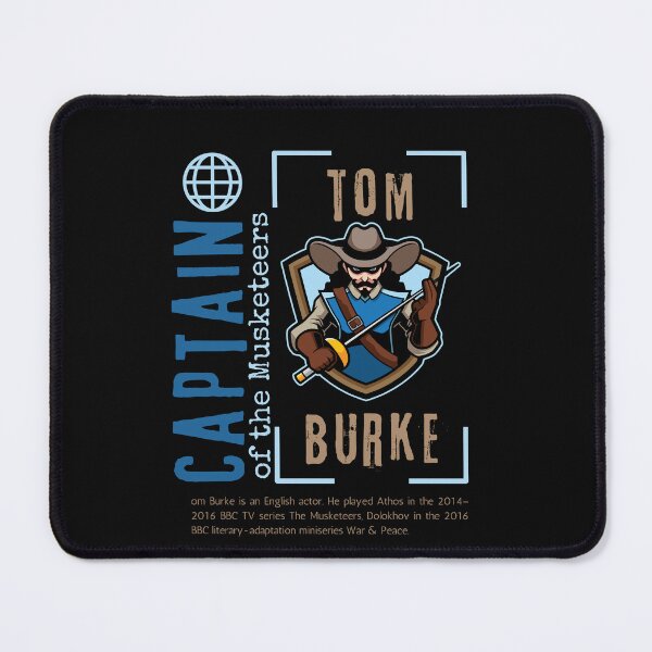 Item preview, Tom Burke Athos T-Shirt Design designed and sold by LunaLoop.