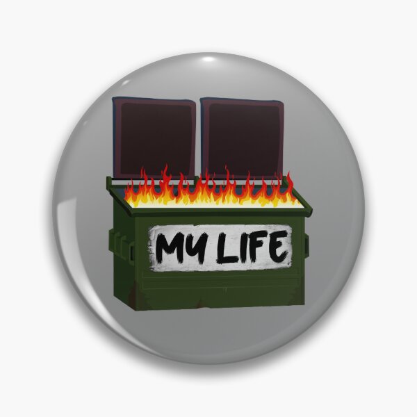 Artikelvorschau, Mein Leben ist ein Müllcontainerfeuer entworfen und verkauft von MisterMischief.