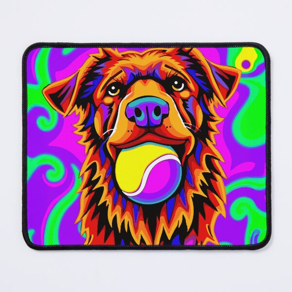 Item preview, Glow In the Dark Dog with Ball designed and sold by KLDprods.