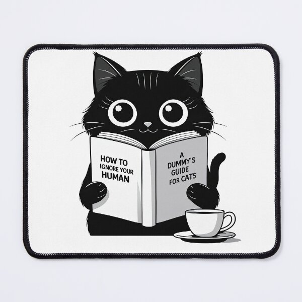 Item preview, Black Cat – The Ultimate Guide to Cats designed and sold by ApriNoeScor.