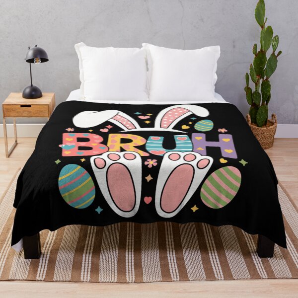 Item preview, Bruh Meme Easter Day Funny Bunny Eggs designed and sold by tearbytea.