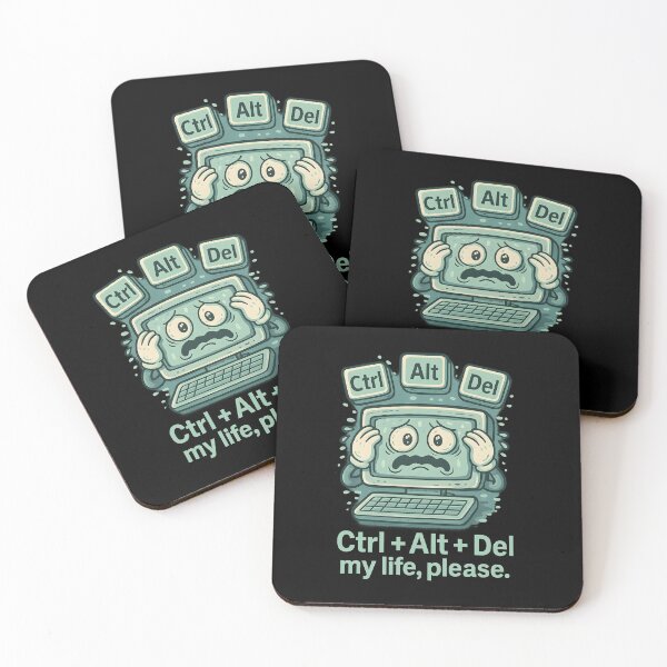 Item preview, Ctrl Alt Del IT Humor for stressed admins designed and sold by meshhead.