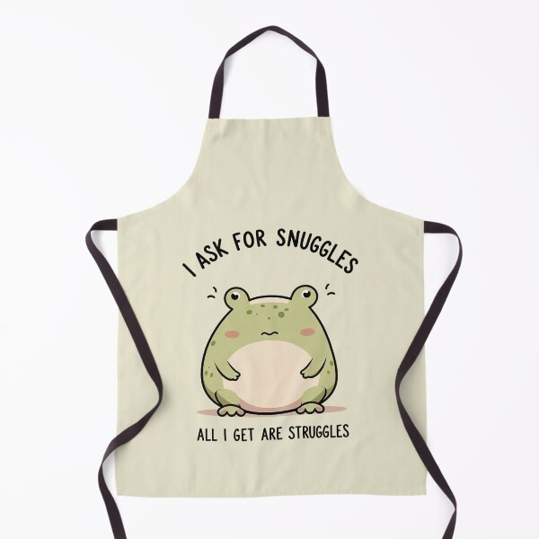 Item preview, Sad frog – cuddle or fight? designed and sold by ApriNoeScor.