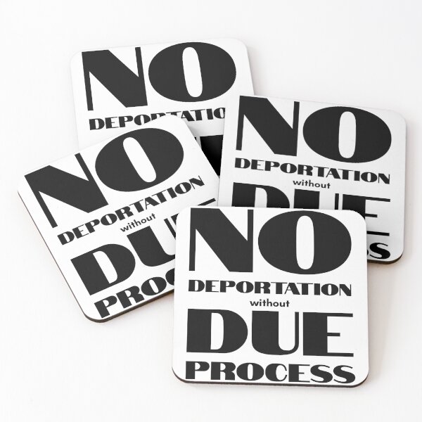 Item preview, No Deportation Without Due Process designed and sold by WillandWent.
