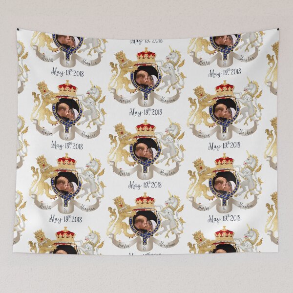 Item preview, The Kiss, Prince Harry and Meghan Markle Royal Wedding designed and sold by PixDezines.