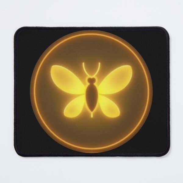 Item preview, Glowing Firefly Emblem - Nature-Inspired Design for Redbubble Shop designed and sold by latelierdechris.