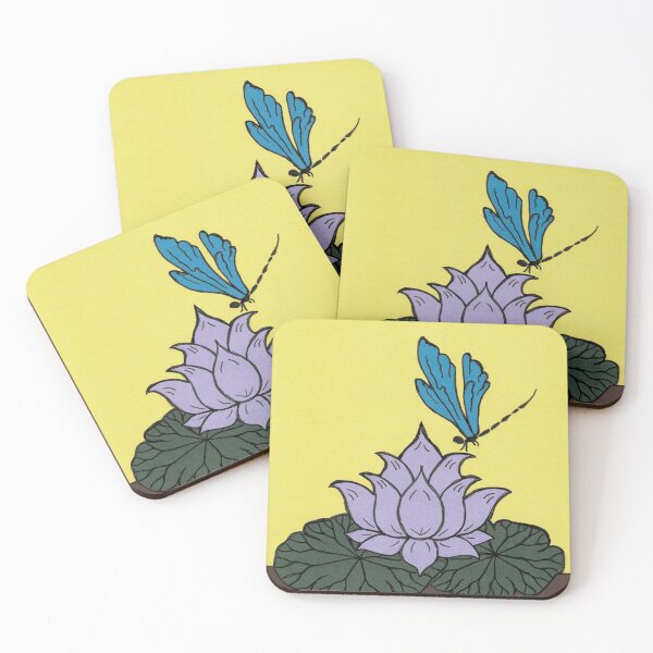 Item preview, Lotus Flower and Dragonfly  designed and sold by EJVisuals.