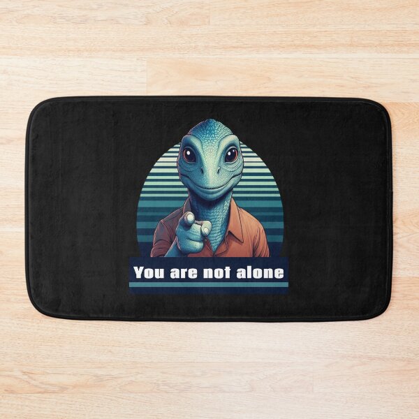 Item preview, Alien Lizard Motivation - Inspirational Sci-Fi Poster designed and sold by latelierdechris.