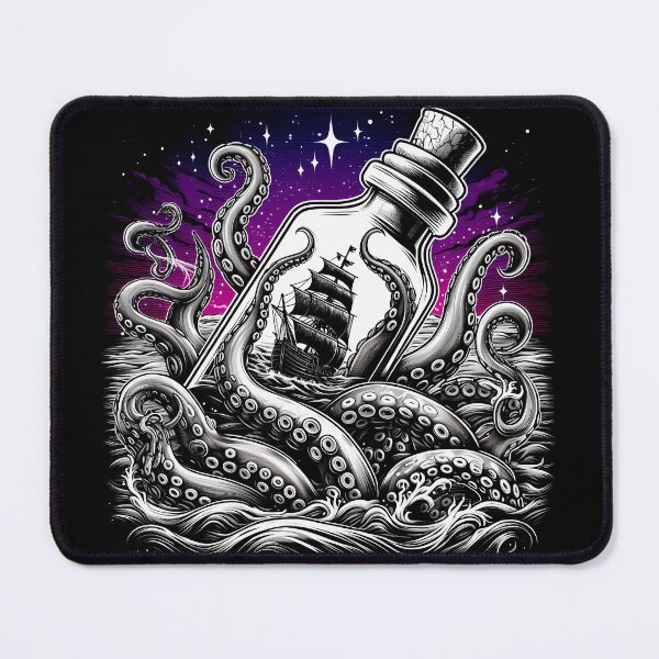 Item preview, Devilfish: Kraken the Bottle designed and sold by MisterMischief.