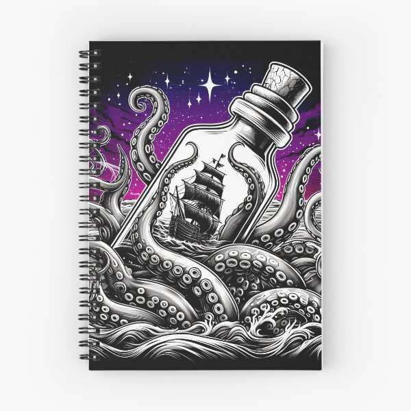 Item preview, Devilfish: Kraken the Bottle designed and sold by MisterMischief.