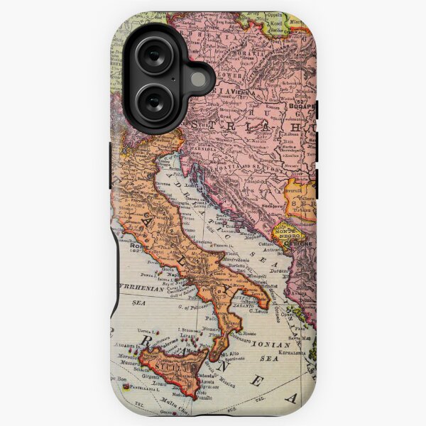 Item preview, Italy, Austria-Hungary and the Balkans (1898) designed and sold by 19th Century in Color.