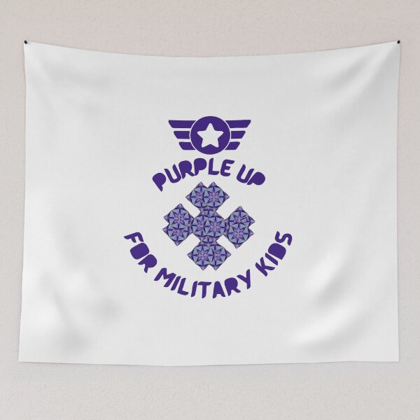 Item preview, Purple Up For Military Kids designed and sold by ArtDesignTp.