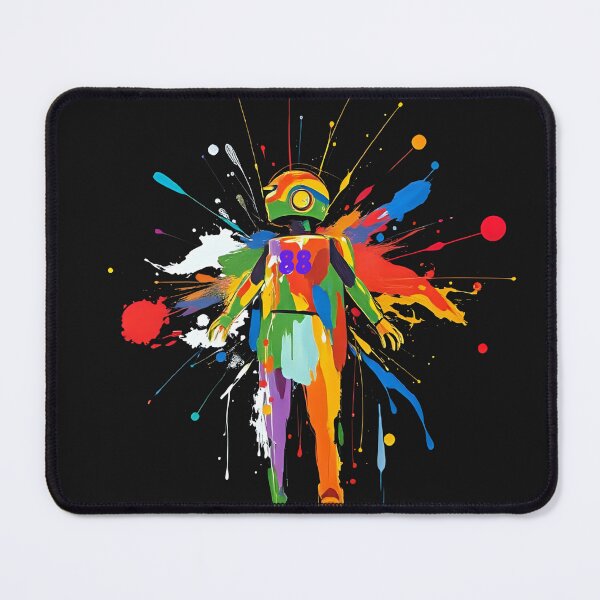 Item preview, Cybernetic Astronaut in a World of Colors designed and sold by adamlach88.