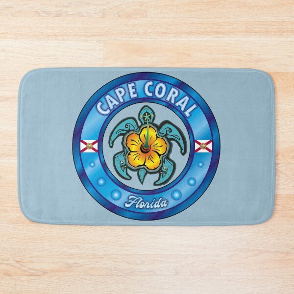 Item preview, Cape Coral Florida sea turtle hibiscus designed and sold by studioss76.