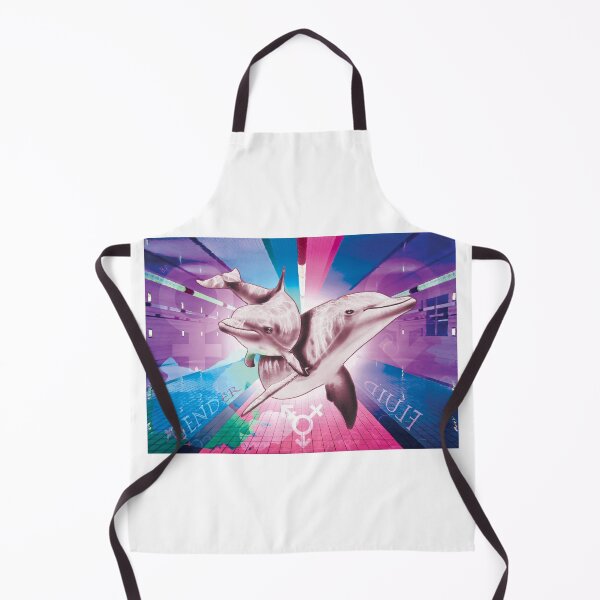 Item preview, Genderfluid dolphins designed and sold by Basiasiasia.