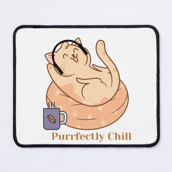 Item preview, Purrfectly Chill designed and sold by BeeStylishTees.