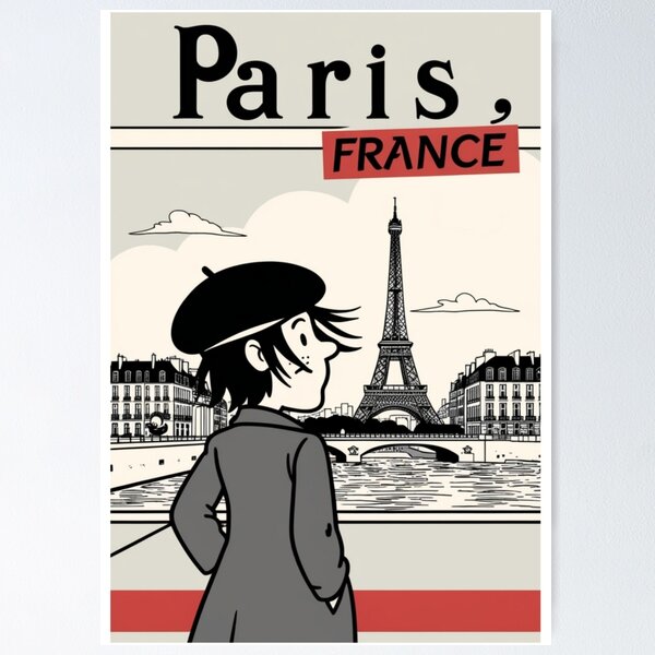 Item preview, Paris, France – Nostalgia in the City of Light designed and sold by Edszart.