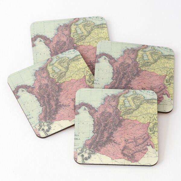 Item preview, Colombia and Venezuela (1898) designed and sold by 19th Century in Color.
