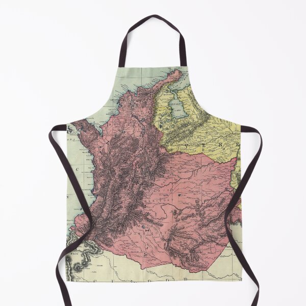 Item preview, Colombia and Venezuela (1898) designed and sold by 19th Century in Color.
