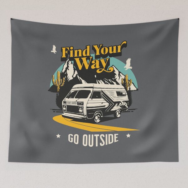 Item preview, Find your way go outside designed and sold by QuiteTees.