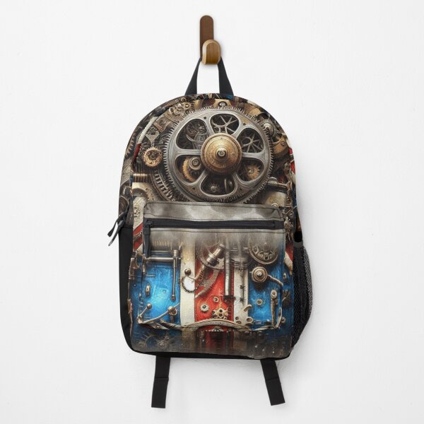 Item preview, Luxurious Steampunk Union Jack – Premium Vintage Industrial Art designed and sold by DIQDESIGN.