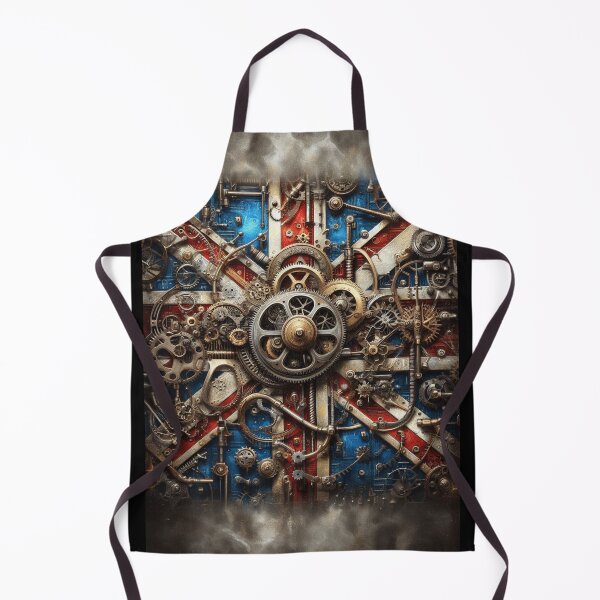 Item preview, Luxurious Steampunk Union Jack – Premium Vintage Industrial Art designed and sold by DIQDESIGN.