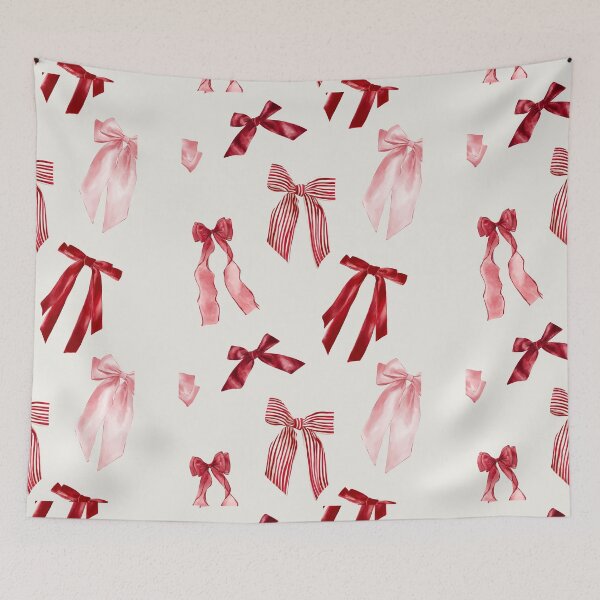 Item preview, Aesthetic Pink and Red Bows Phone Case designed and sold by shadydame.