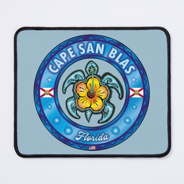 Item preview, Cape San Blas FL Florida sea turtle hibiscus designed and sold by studioss76.