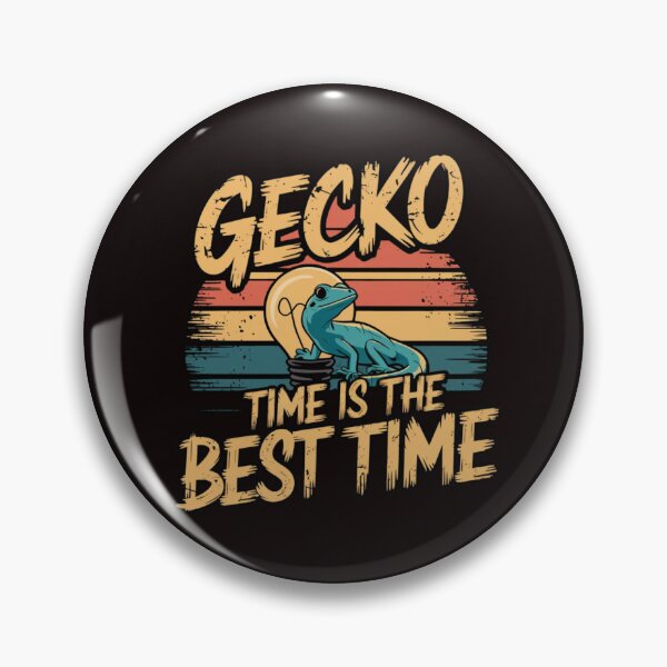 Item preview, Gecko Time is the Best Time designed and sold by FrameFlow.