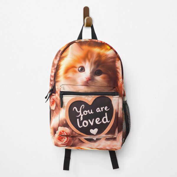 Item preview, Kitten's Heartfelt Message: You Are Loved <3 designed and sold by Fantabulous.