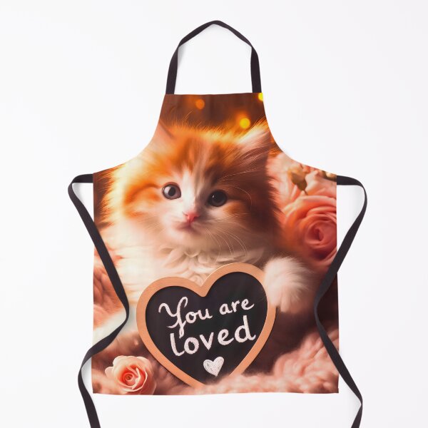 Item preview, Kitten's Heartfelt Message: You Are Loved <3 designed and sold by Fantabulous.