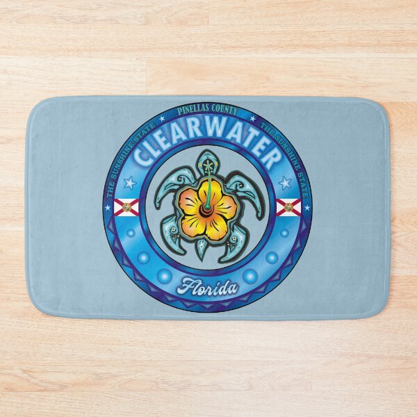 Item preview, Clearwater Florida sea turtle hibiscus designed and sold by studioss76.