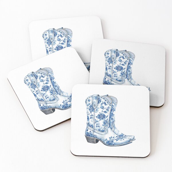 Item preview, Blue Cowboy boots designed and sold by SvetlanaArt.