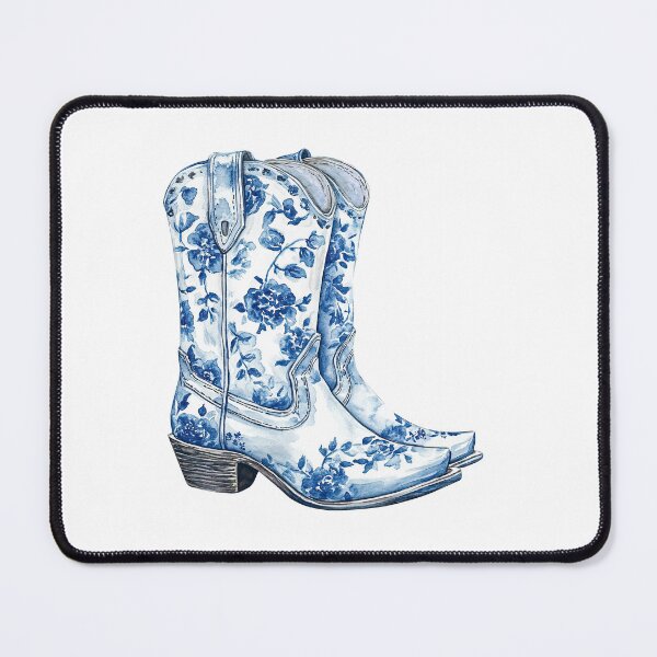 Item preview, Blue Cowboy boots designed and sold by SvetlanaArt.
