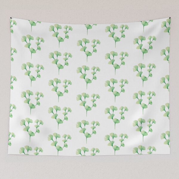 Item preview, Green ginkgo leaf designed and sold by cadstudios.