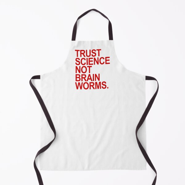 Item preview, Trust Science NOT Brain Worms (red 2) designed and sold by Thelittlelord.