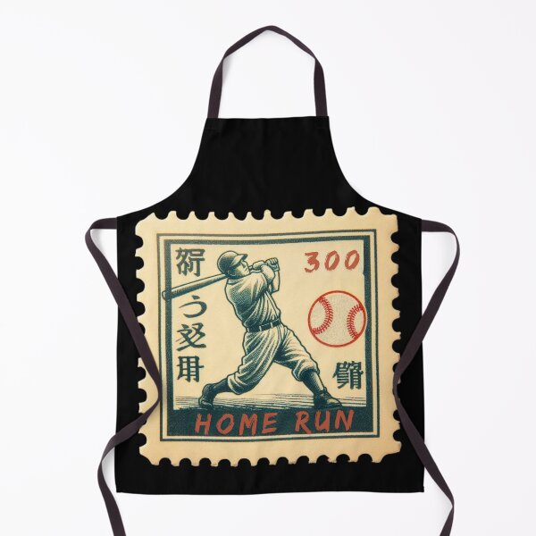 Item preview, Home Run Baseball Vintage Postage Stamp Retro Aesthetic Design designed and sold by No1RetroStamps.