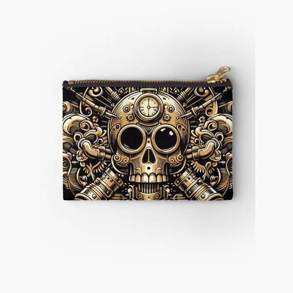 Item preview, Steampunk Skull Brass Artwork – Intricate Victorian Mechanical Design designed and sold by DIQDESIGN.