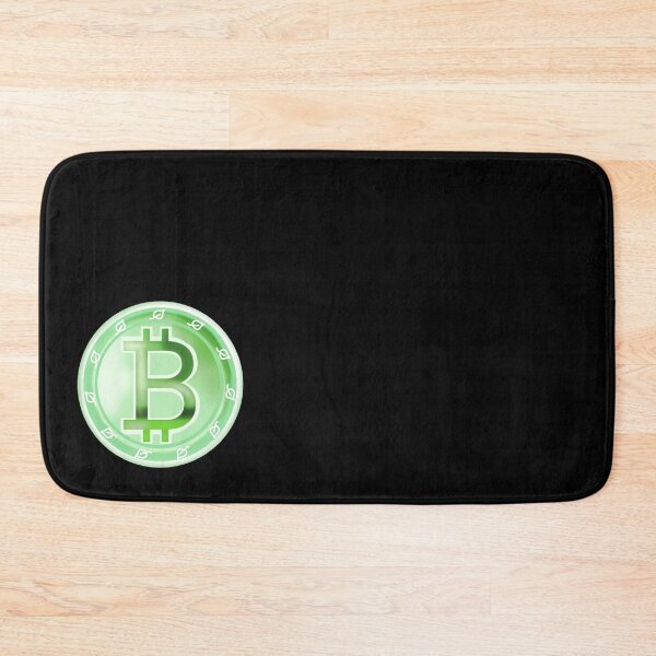 Item preview, Bitcoin symbol, silhouette art, Bitcoin money symbol, Bitcoin sign in green designed and sold by katecheerycake.