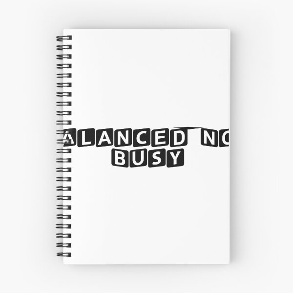Item preview, Balanced, Not Busy designed and sold by Ninjacatoff.