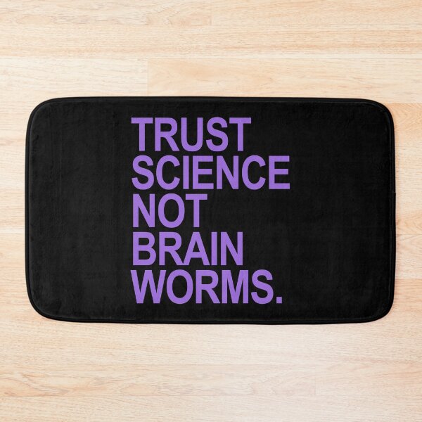 Item preview, Trust Science NOT Brain Worms (lavender) designed and sold by Thelittlelord.