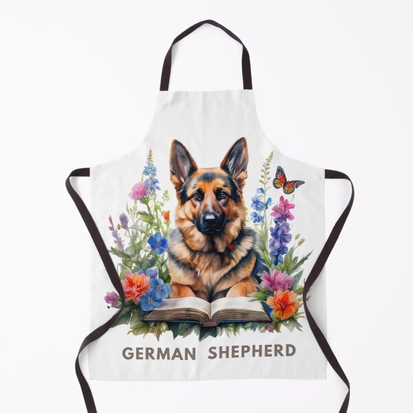 Item preview, Flowers growing from book | German Shepherd | Bookoholic designed and sold by GrifonJ.