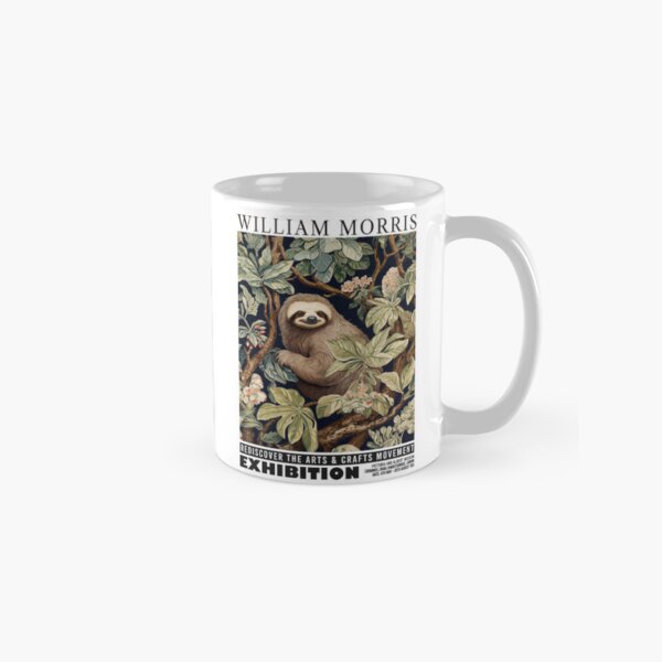 Item preview, William Morris Sloth  Woodland Botanical designed and sold by MidCenturyStore.