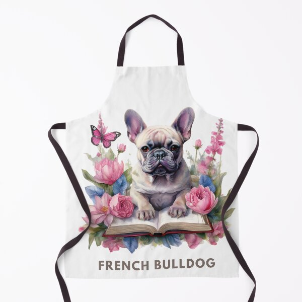 Item preview, Flowers growing from book | French Bulldog | Bookoholic designed and sold by GrifonJ.
