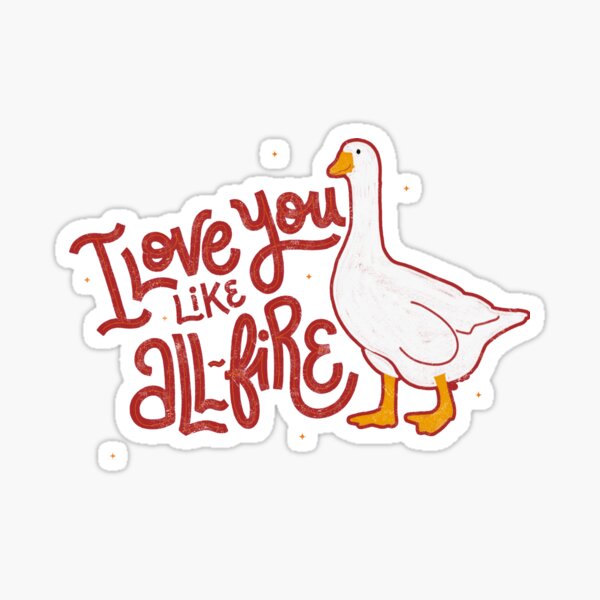 Artikel-Vorschau von Ich liebe dich wie alles Feuer, designt und verkauft von am2c.