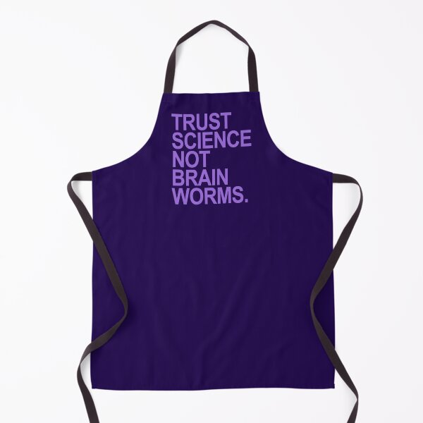 Item preview, Trust Science NOT Brain Worms (lavender 2) designed and sold by Thelittlelord.