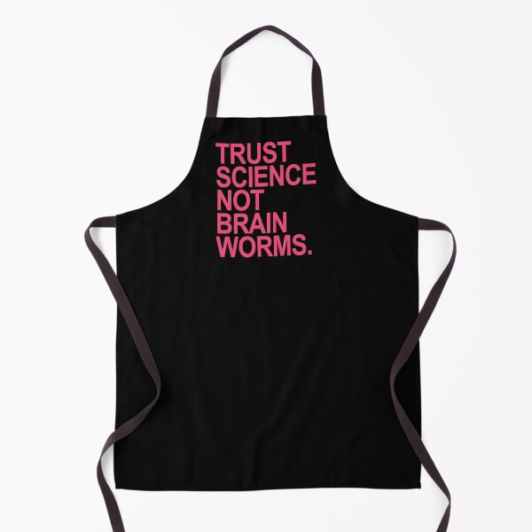 Item preview, Trust Science NOT Brain Worms (pink peach) designed and sold by Thelittlelord.