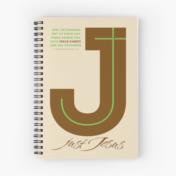 Item preview, Just JESUS (1Corinthians 2:2) designed and sold by square1studio.